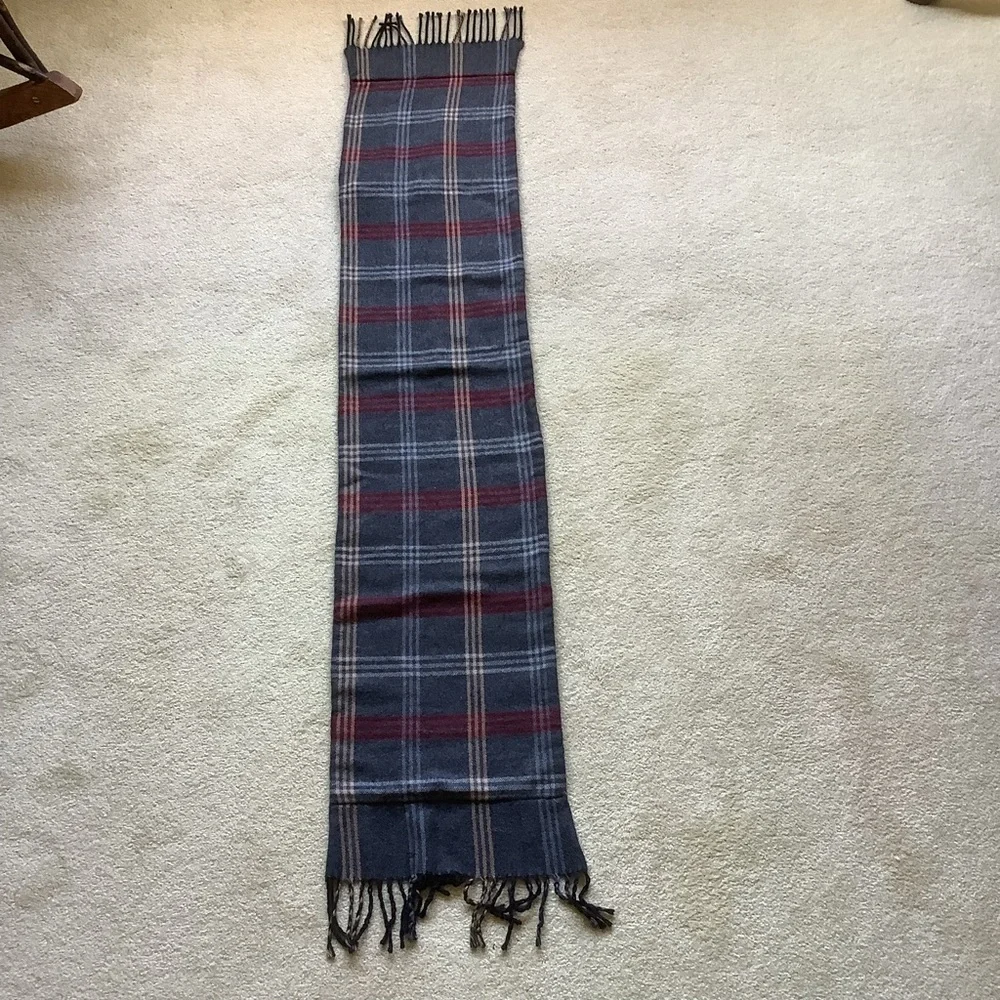 Mens Lined Winter Scarf with Secret Pocket